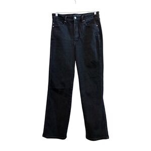 Women's Judy Blue Black "Straight Fit" Denim Casual Jeans Size 11/30